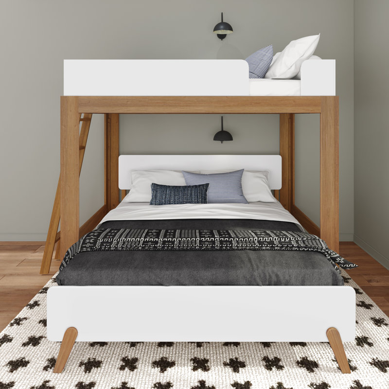 Isabelle & Max™ Ambur Full L-Shaped Bunk Bed, Pecan And